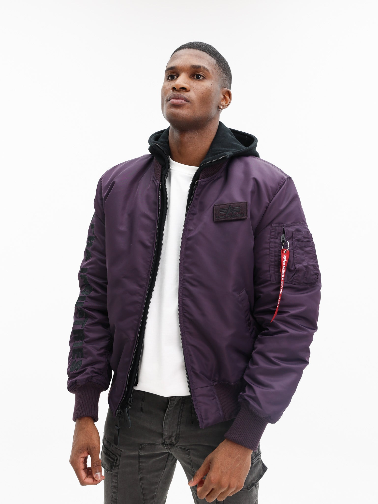 Alpha Jacket MA-1 Dtec Special Edition Plum